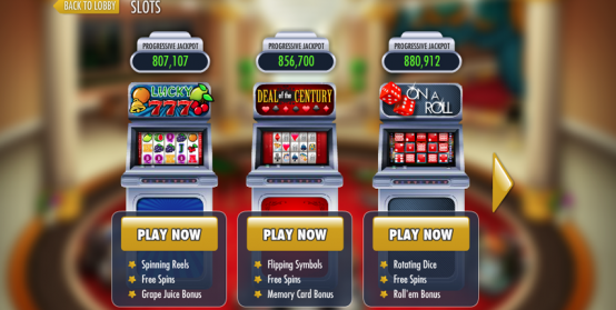 casino software, design casino UI, casino ux design