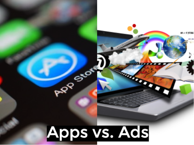 apps vs ads, mobile apps for marketing