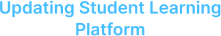 Updating Student Learning Platform Logo placeholder