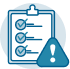 risk evaluation icon